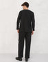 BAJU MELAYU PESAK MEGAT R/FIT (BLACK)